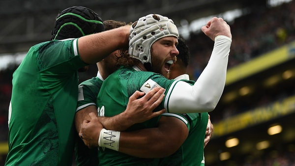 Connacht wing Mack Hansen was named player of the match after a dream debut