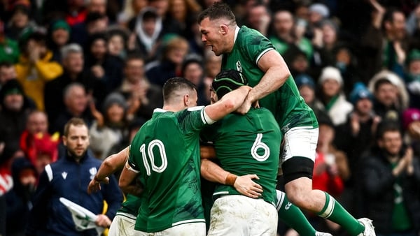 Ireland's winning streak extends to nine games