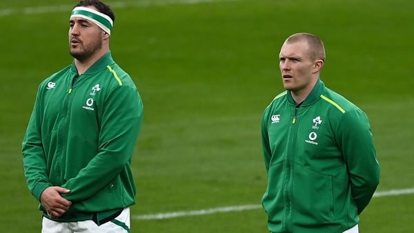 Rob Herring (l) and Keith Earls won't play any part in Paris
