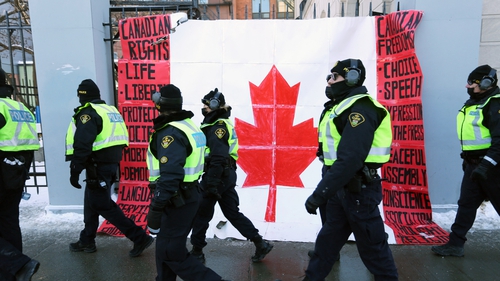 Ottawa Mayor Jim Watson declared a state of emergency in the capital, calling the protests an "occupation"
