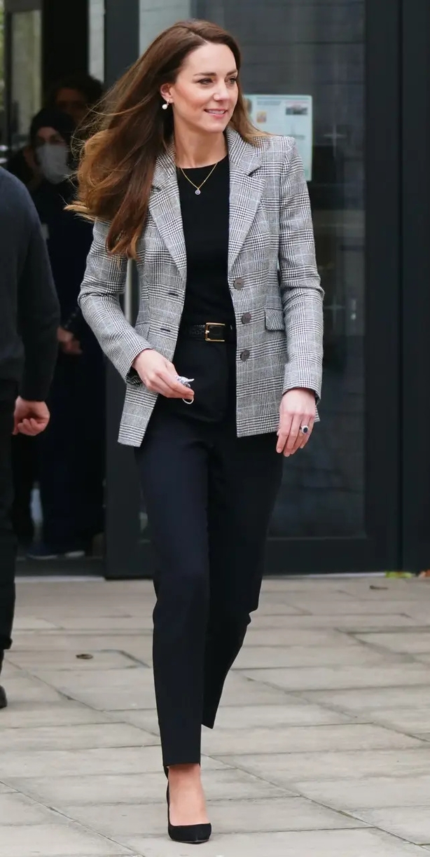 The duchess during her visit to PACT (Victoria Jones/PA)