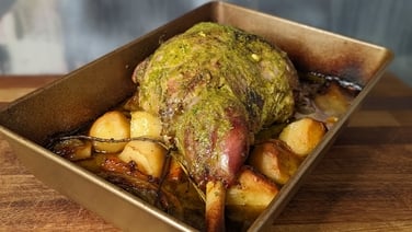 Brian McDermott's Roast Leg of Donegal Lamb