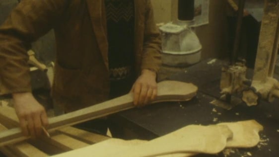 Making hurleys in County Clare (1982)