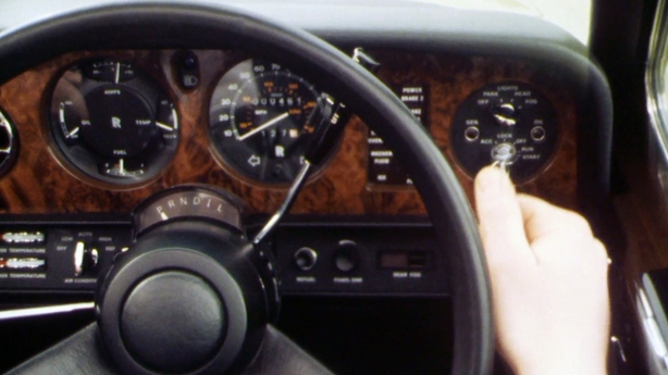 Rolls-Royce Corniche dashboard.