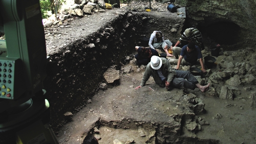 The fossil of an upper molar from a modern human baby was found in France's Rhone Valley
