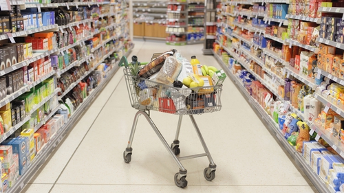 'We're locked into pretty high costs and those then will start to feed through into the prices we see in supermarkets', Prof Wallace said (file image)