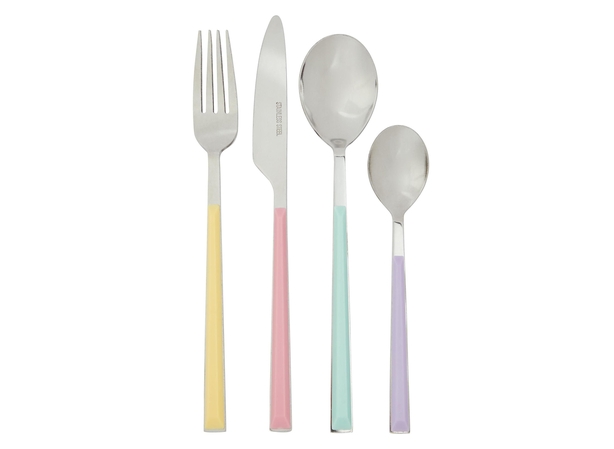George Pastel Cutlery Set 16 Piece, £13, direct.Asda.com