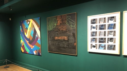 Art by several leading contemporary artists is being exhibited