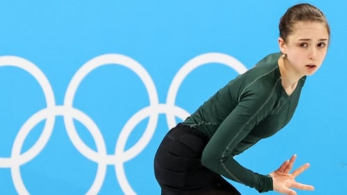 Figure skater Kamila Valieva.