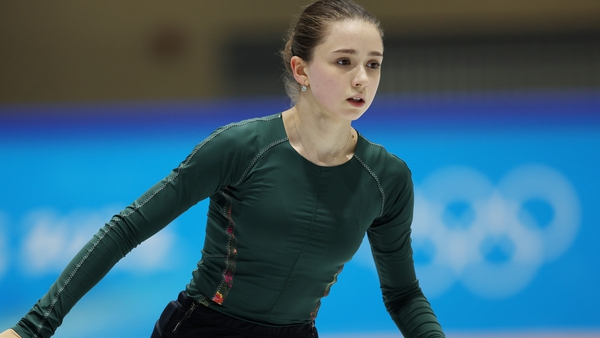Figure skater Kamila Valieva.