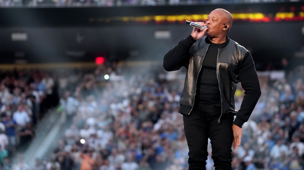 Dre, Snoop lead Super Bowl set that sees Eminem take knee - Global Times