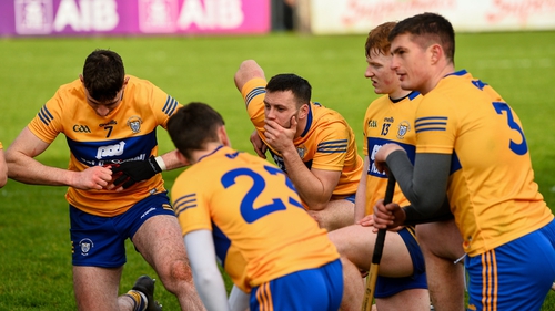 Clare players re-group after Sunday's loss to Wexford