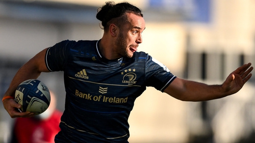 James Lowe in action for Leinster against Montpellier