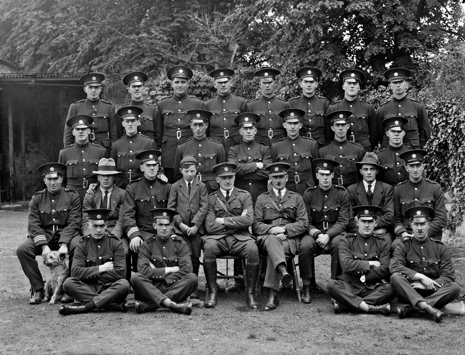 Image - By late 1922, the new guards were fanning out across the country. The guards above are from Wexford and Kilkenny. Image: National Library of Ireland