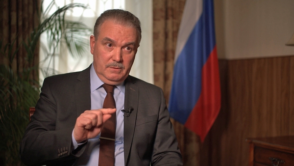 Yury Filatov said Ireland would become directly involved in the conflict if it helped Ukraine to clear mines
