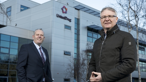 Barry Murphy (left) Commercial Director at Flogas Enterprise and Paul Reilly, CEO of United Drug