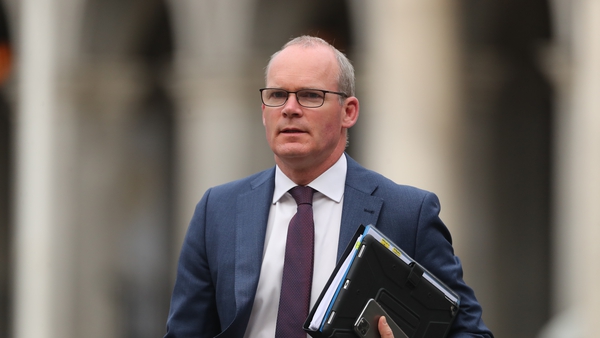 Simon Coveney was speaking ahead of a EU/UK joint committee meeting (File)