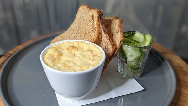 Paul Flynn's crab crème brulée