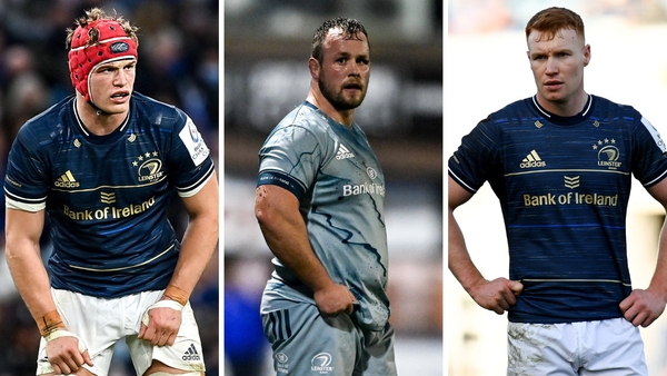 Josh van der Flier, Ed Byrne and Ciarán Frawley will all remain at Leinster