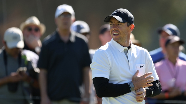 Rory McIlroy carded a 70 to follow his opening effort of 69