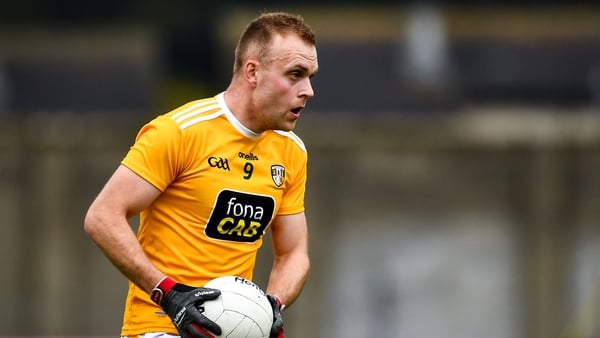 Marc Jordan scored Antrim's first goal early in the second half as they overcame Wicklow in Division 3