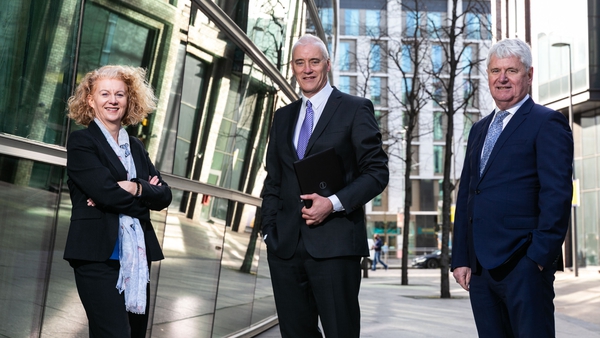 Benita McMahon, Metamo Head of Financial Advisory Service, Alan Kelly, Metamo CEO and Tim Coughlin, Director of Financial Planning in Irish Life Financial Services