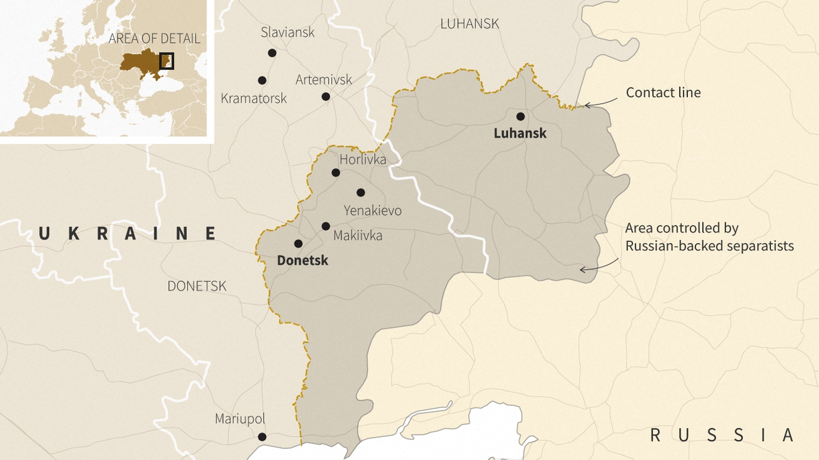 Donetsk And Luhansk: Ukraine's Breakaway Republics