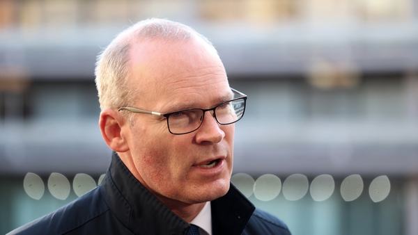 Simon Coveney said people in Northern Ireland want their local politicians to be making decisions at Stormont (File image)