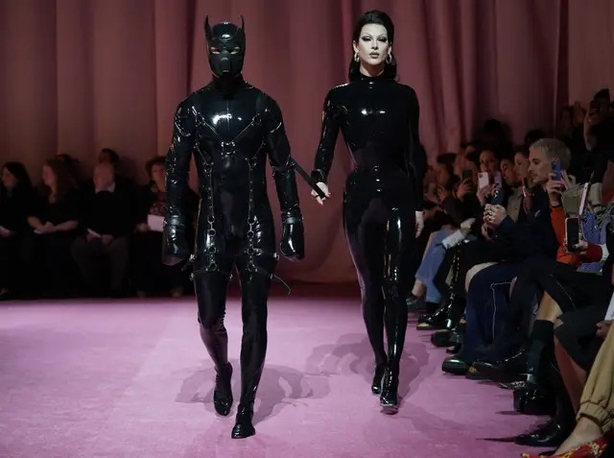 Violet Chachki on the runway (Yui Mok/PA)