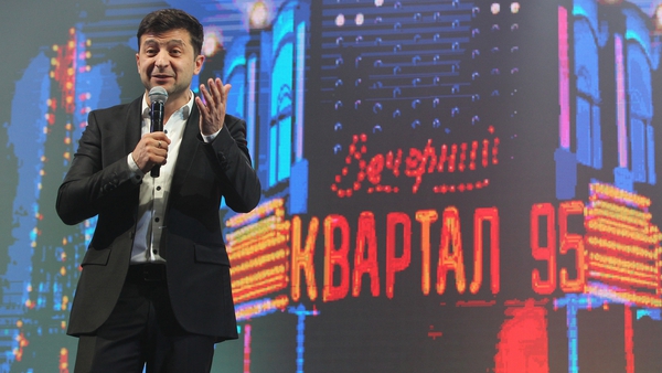 Volodymyr Zelensky was a well-known actor and comedian