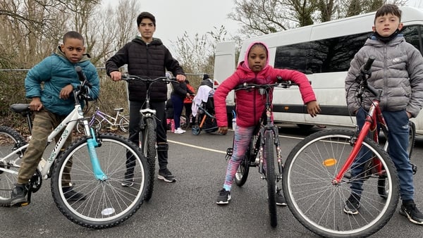 The 'Trailblaiser' project has delivered 21 refurbished bikes and safety gear to children living in Mosney