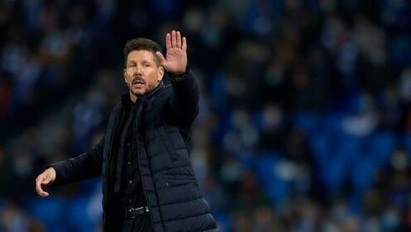 The Atletico coach is looking ahead to facing 