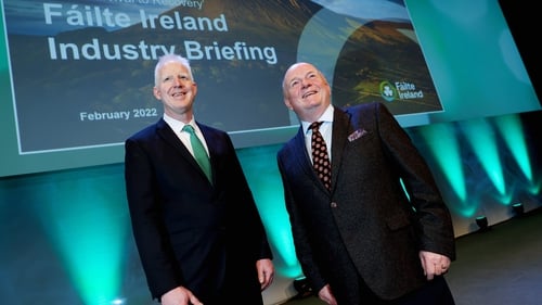 Paul Kelly, CEO of Fáilte Ireland and Paul Carty, Chairman of Fáilte Ireland