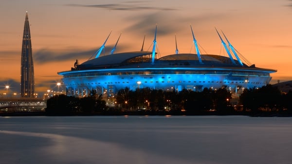 St Petersburg lost the rights to host the Champions League final
