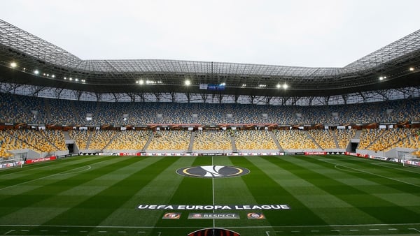 Ireland are due to face Ukraine on the Arena Lviv on 14 June