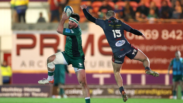 Daly played a vital role in Connacht's win against the Scarlets last week