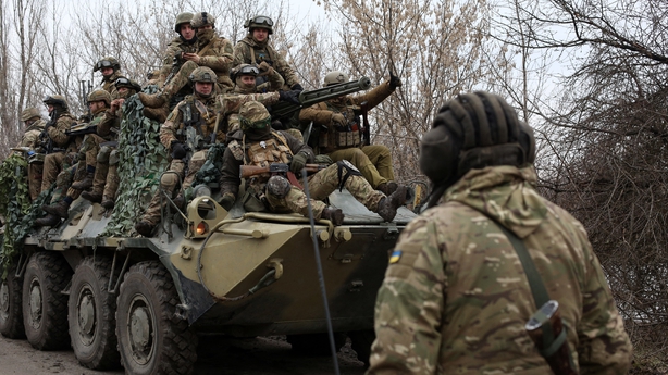Ukrainian troops Luhansk