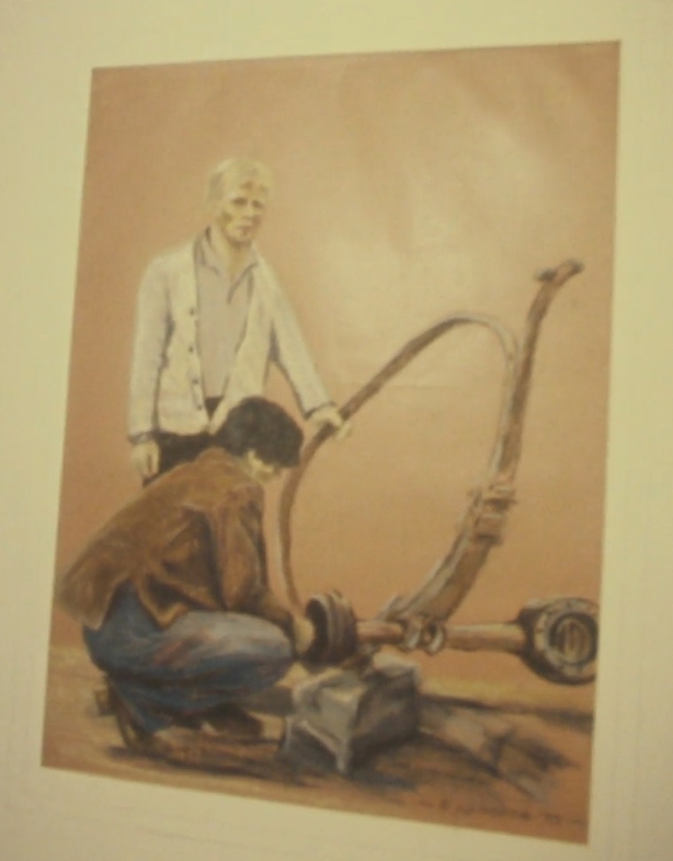 Work by Irish Artist Tom Cassidy (1977)