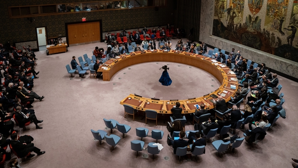 The United States holds the rotating Security Council presidency