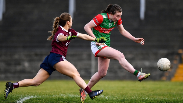 Sinead Walsh of Mayo scores her side's sixth goal
