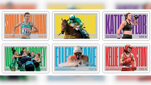The stamps feature powerful moments in Ireland's sporting history