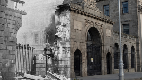 The Four Courts, then and now