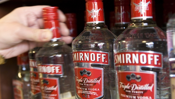 Smirnoff vodka is one of Diageo's brands