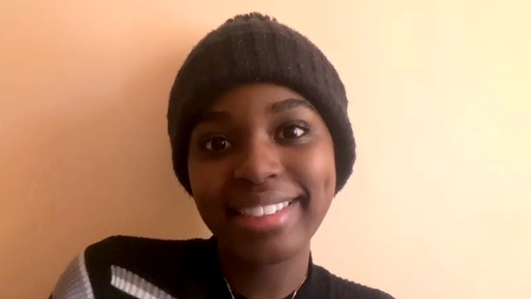 Racheal Diyaolu is stranded in the Ukrainian city of Sumy