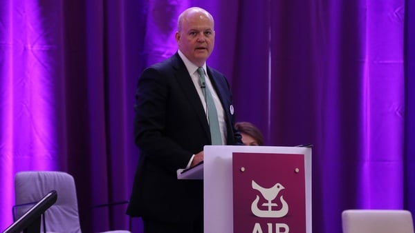 AIB CEO Colin Hunt said the stake sale marked a 'normalisation' of the bank's share register