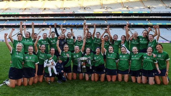 Sarsfields celebrate a second All-Ireland win