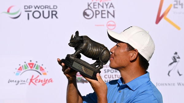 It's a fourth DP World title for the Chinese player