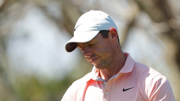 Rory McIlroy hit consecutive 76s over the weekend