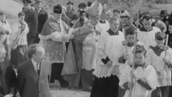 Blessing ceremony on Whiddy Island in Bantry Bay, County Cork, 1967