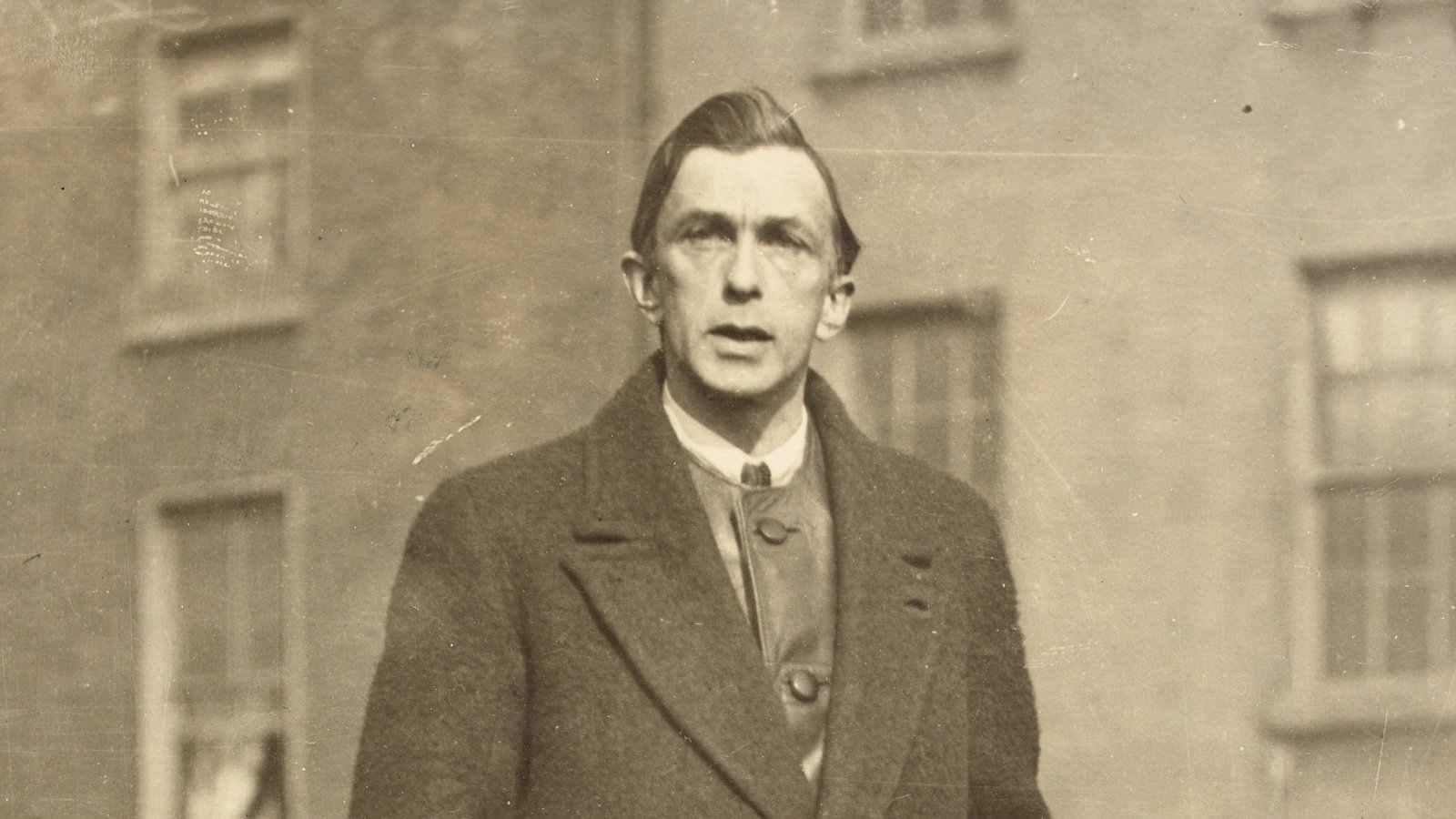 Image - Rory O'Connor, seen here just a few months before the occupation of the Four Courts. Image courtesy of the National Library of Ireland